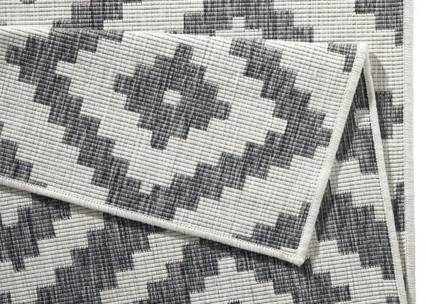 Kusový behúň Northrugs Twin 103132 Grey Cream 80x350 cm