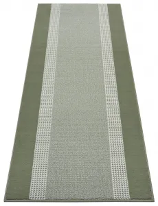 Kusový behúň Hanse Home Basic 105487 Green 80x450 cm