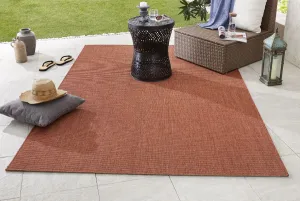 Kusový behúň Northrugs Meadow 102725 Terracotta 80x200 cm