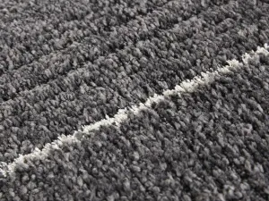 Kusový koberec Elle Decoration Glow 103653 Dark grey Cream 80x150 cm