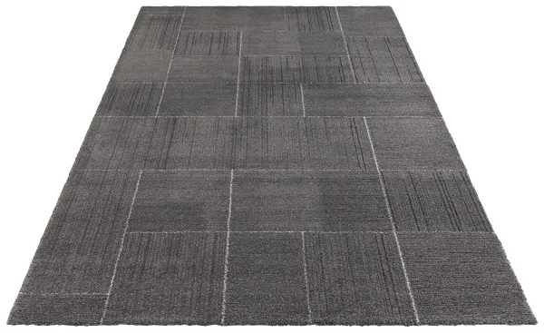 Kusový koberec Elle Decoration Glow 103653 Dark grey Cream 80x150 cm