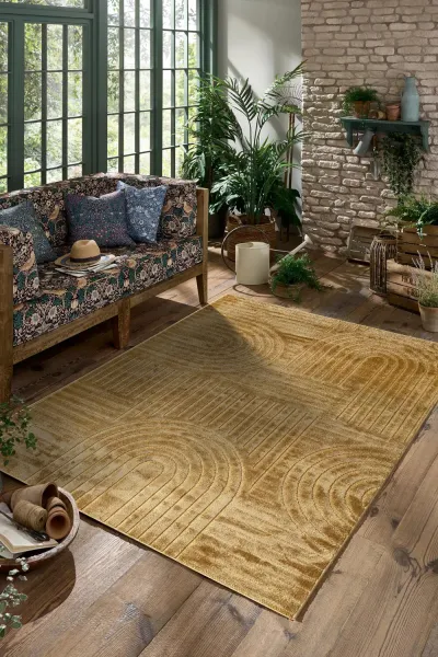 Kusový koberec ZEN GARDEN Yellow 80x150 cm