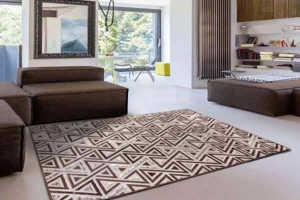 Kusový koberec RAGUSA 2503/85 Taupe/Champagne 100x140 cm