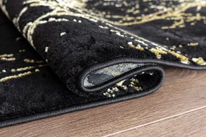 Kusový koberec ELITE 4355 black/gold 80x150 cm