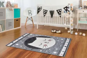 Detský kusový koberec Smart Kids 22412 grey 120x180 cm