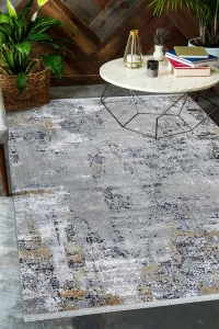 Kusový koberec BAKERO Verona 04 Grey/Gold 80x150 cm