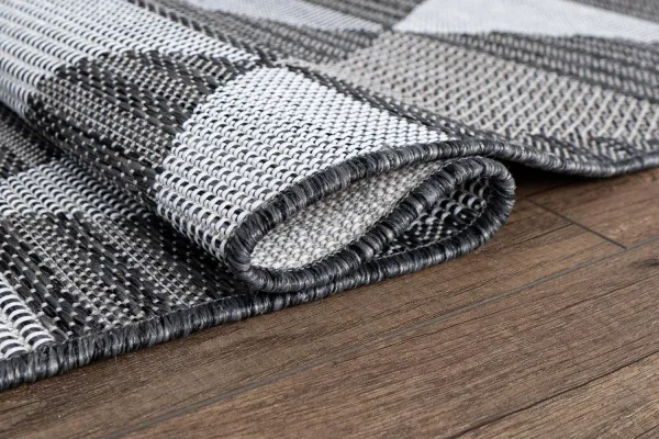 Kusový koberec Flat 21132 Ivory Silver/Grey 80x150 cm