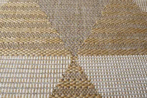 Kusový koberec Flat 21132 Ivory Silver/Gold 120x170 cm