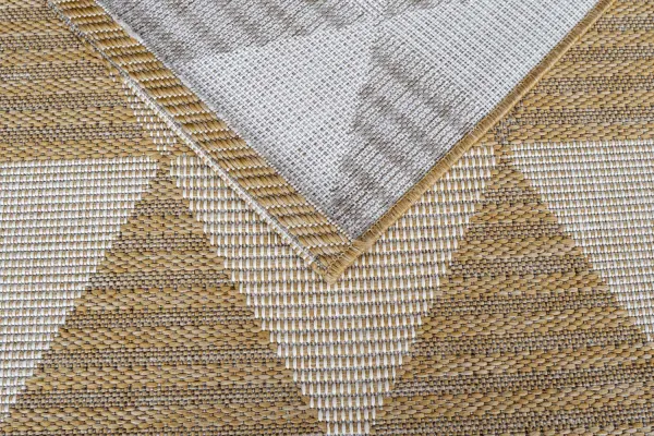 Kusový koberec Flat 21132 Ivory Silver/Gold 120x170 cm