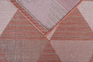 Kusový koberec Flat 21132 Ivory Silver/Coral 60x110 cm
