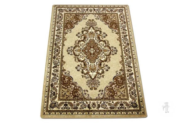 Kusový koberec Medailon 6985A Beige 40x60 cm