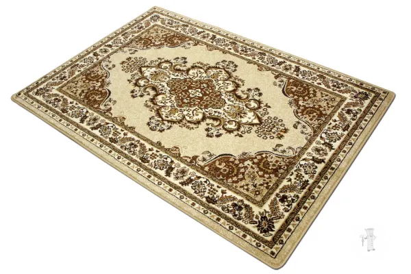 Kusový koberec Medailon 6985A Beige 40x60 cm