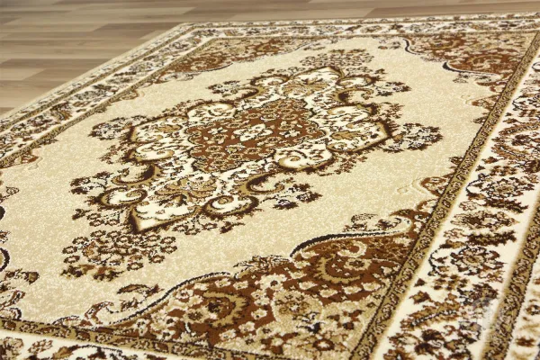 Kusový koberec Medailon 6985A Beige 40x60 cm