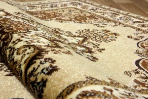 Kusový koberec Medailon 6985A Beige 40x60 cm