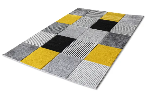 Kusový koberec ALORA 1039 Yellow 140x200 cm