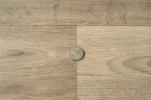 PVC Essentials - Iconik 280T FUMED OAK Soft Beige 400 cm