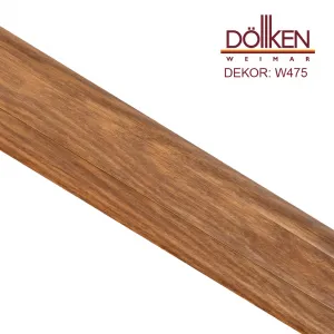 Podlahová lišta Döllken W475 - Orech Autentický - dĺžka 250 cm Lišta