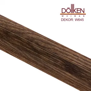 Podlahová lišta Döllken W645 - Orech - dĺžka 250 cm Lišta