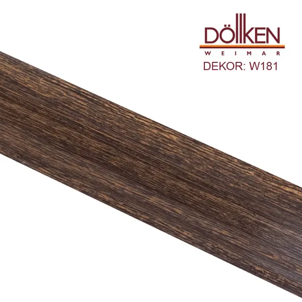 Podlahová lišta Döllken W181 - Wenge - dĺžka 250 cm Lišta