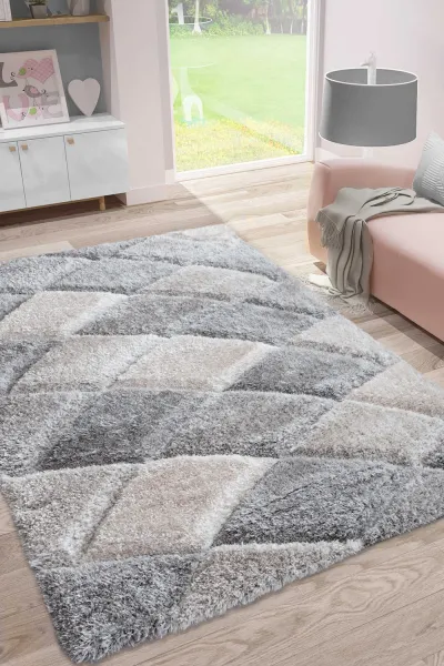 Kusový koberec CALIFORNIA P428B grey/beige 80x150 cm