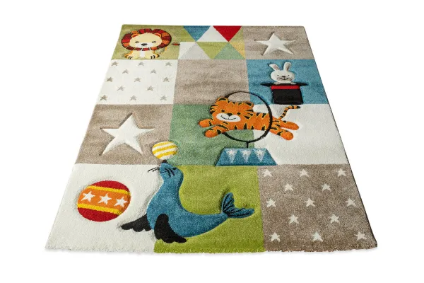 Detský kusový koberec DIAMOND Kids 24214/760 Beige 120x170 cm