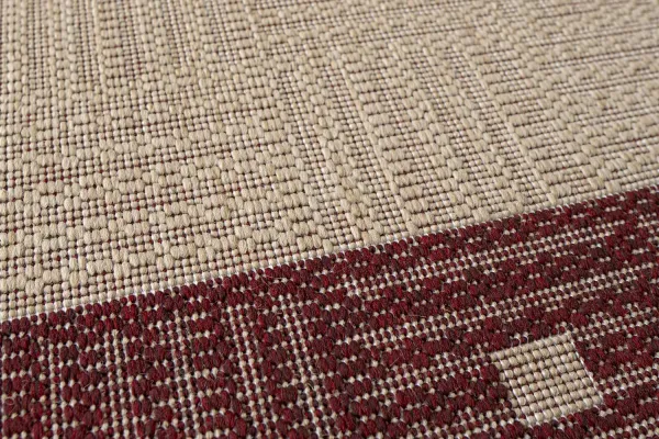 Kusový koberec Sisalo 879/J84 red (879/O44P) 40x60 cm