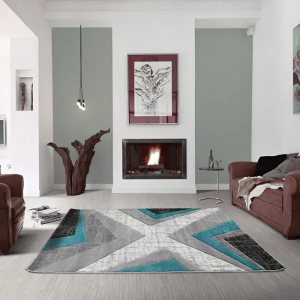Kusový koberec WARNER 1180A Blue 80x150 cm