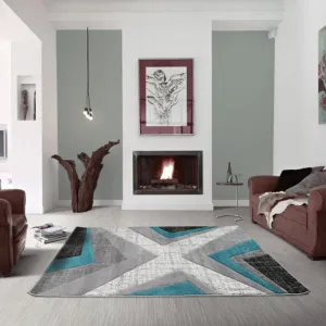 Kusový koberec WARNER 1180A Blue 80x150 cm