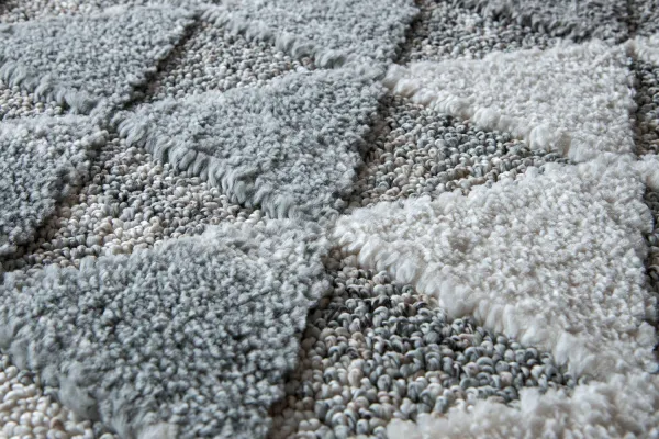 Kusový koberec Cannes 7873A White/L.Grey 160x230 cm