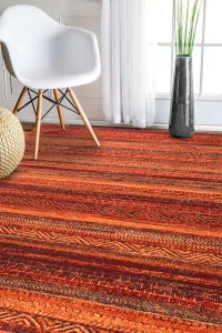 Kusový koberec OMEGA Baku Red 66x100 cm