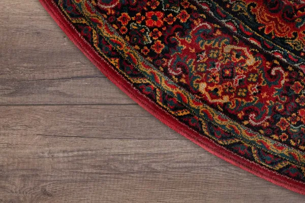 Kusový koberec POLONIA  Baron Burgund 2 - Ovál 200x300 ovál cm
