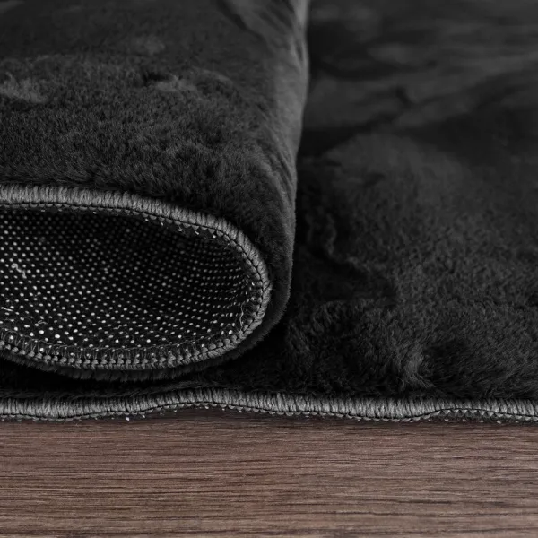 Kusový koberec COLOR UNI - Black 200x290 cm