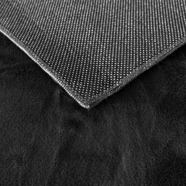 Kusový koberec COLOR UNI - Black 200x290 cm