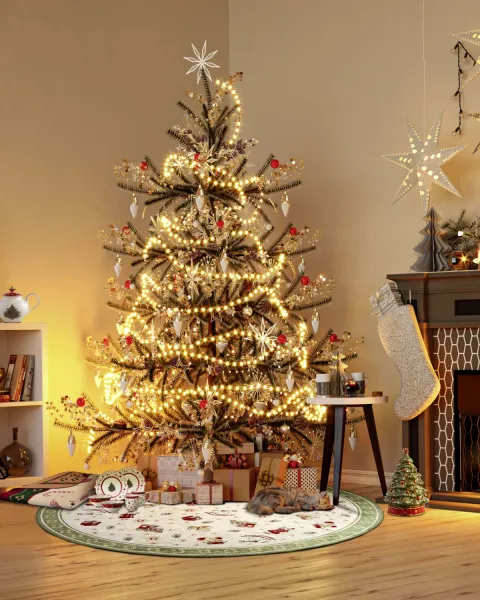 Kruhový kusový koberec Villeroy & Boch Toy´s  Delight 106218 Green Multicolour Ø 200 cm