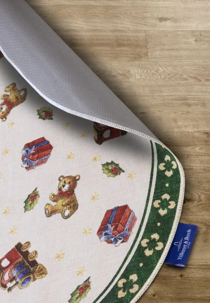 Kruhový kusový koberec Villeroy & Boch Toy´s  Delight 106193 Green Multicolour, bez vlasu Ø 160 cm