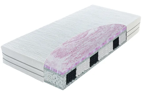 Taštičkový matrac HYBRID collagen 200x80 cm