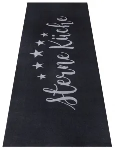 Kuchynská predložka Hanse Home Cook&Clean 105734 Black Grey 50x150 cm