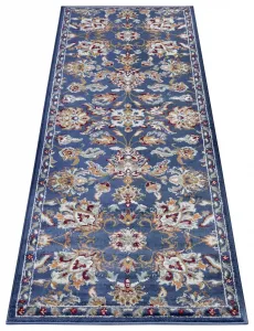 Kusový behúň Hanse Home Luxor 105634 Caracci Blue 80x240 cm