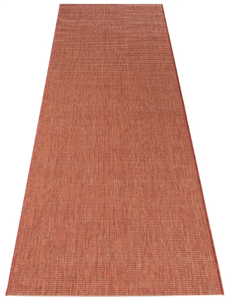 Kusový behúň Northrugs Meadow 102725 Terracotta 80x200 cm