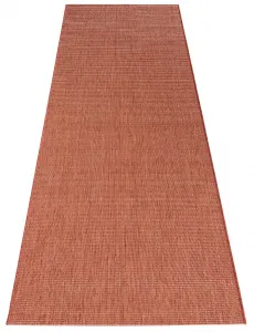 Kusový behúň Northrugs Meadow 102725 Terracotta 80x200 cm