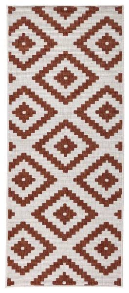 Kusový behúň Northrugs Twin 103130 Terra Cream 80x250 cm
