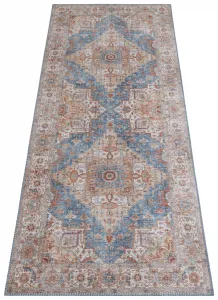 Kusový behúň Nouristan Asmar 104014 Jeans blue 80x200 cm