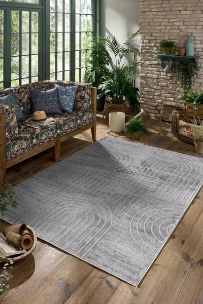 Kusový koberec ZEN GARDEN Grey 80x150 cm