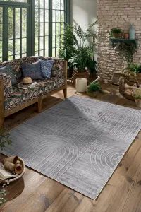 Kusový koberec ZEN GARDEN Grey 80x150 cm