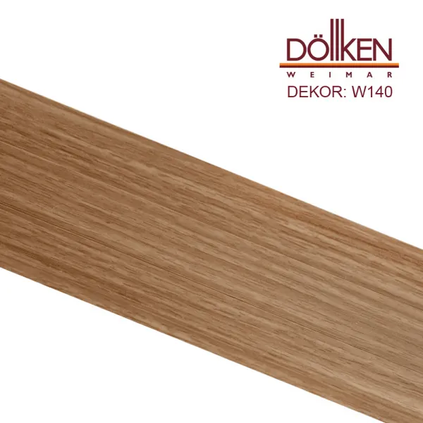 Podlahová lišta Döllken W140 - Orech Prírodný - dĺžka 250 cm Lišta