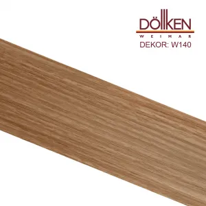 Podlahová lišta Döllken W140 - Orech Prírodný - dĺžka 250 cm Lišta