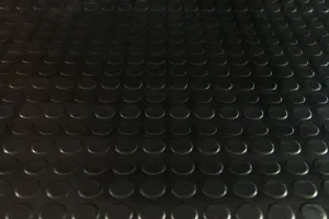 Gumová rohož Round-Button 100 cm