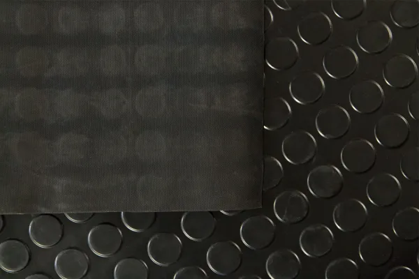 Gumová rohož Round-Button 100 cm
