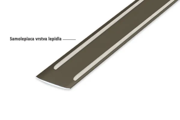 Prechodová lišta STANDARD 38 - Šampaň 270 cm