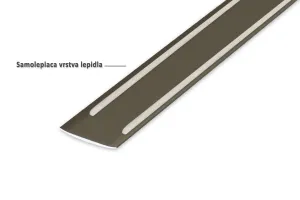 Prechodová lišta STANDARD 38 - Šampaň 270 cm